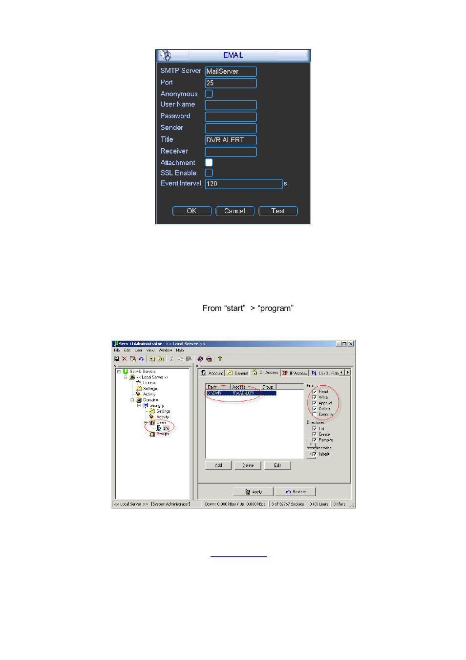 IC Realtime 1/2/4 Channel H.264 Network Video Server User Manual | Page 33 / 100