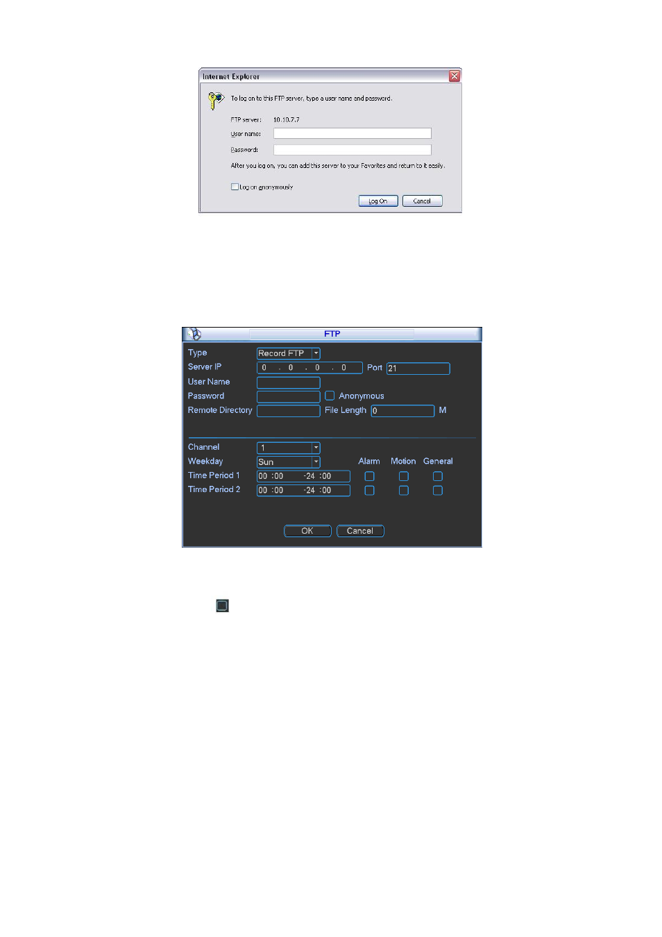 IC Realtime 1/2/4 Channel H.264 Network Video Server User Manual | Page 34 / 100