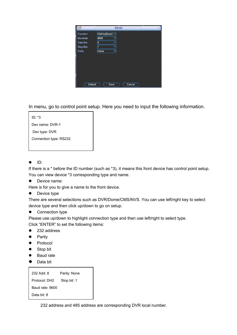 IC Realtime Professional 3-D DVR/PTZ Keyboard with Network Capability User Manual | Page 24 / 34