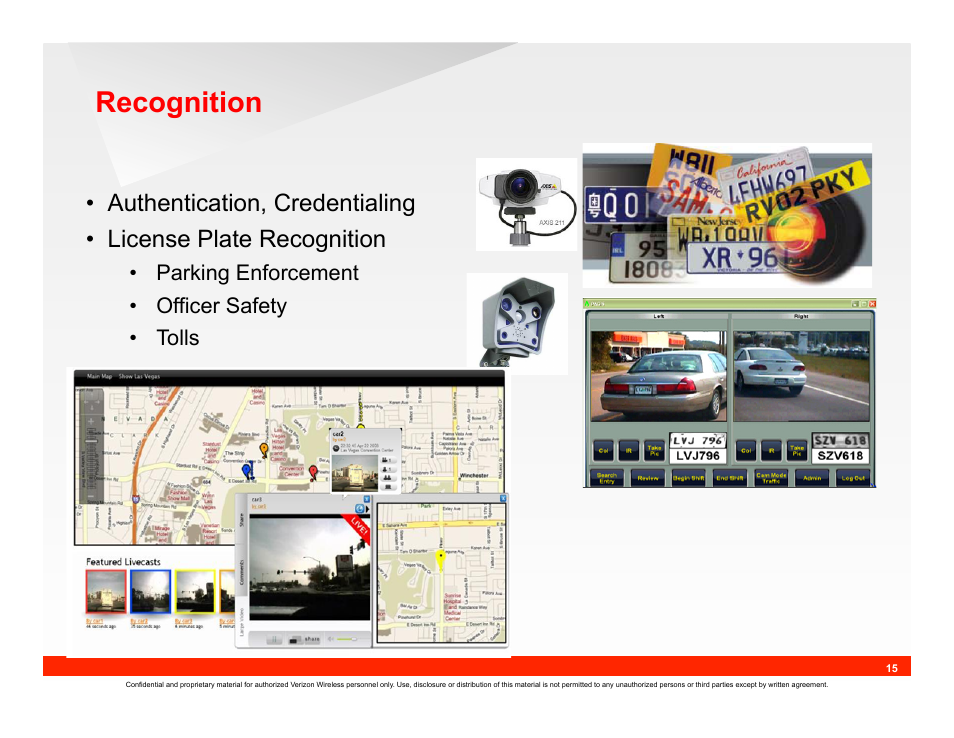 Recognition, Parking enforcement • officer safety • tolls | IC Realtime 690TVL I-Sniper PIXIM DPS WideLux Vari-focal Bullet Camera (EL1000) User Manual | Page 15 / 18