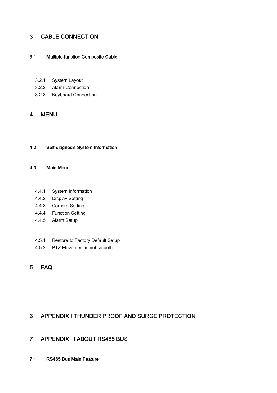 IC Realtime PTZ-2801WDR: High Speed PTZ Dome Camera with 28X Zoom User Manual | Page 3 / 41