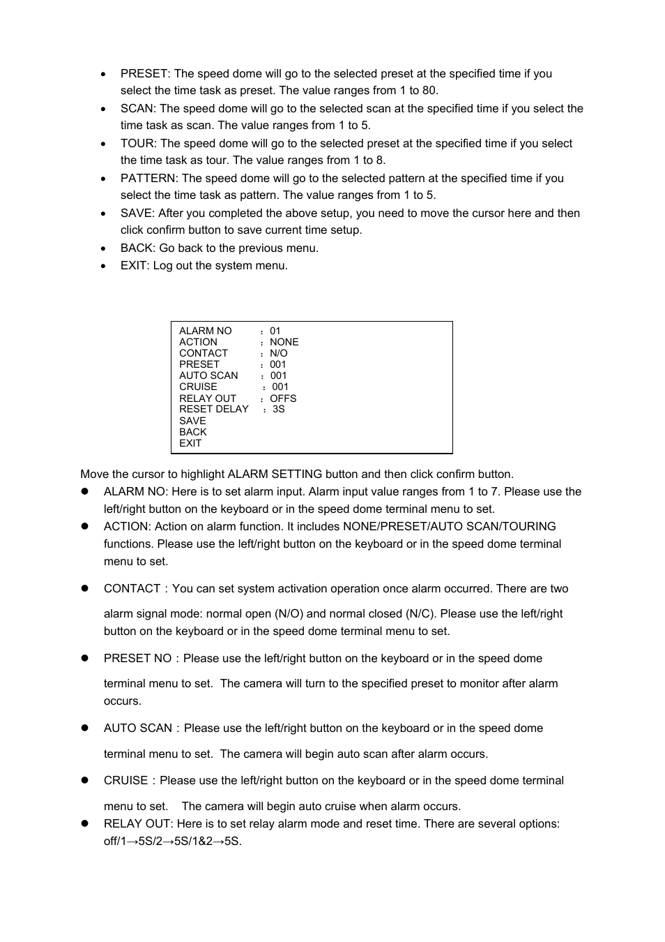 IC Realtime PTZ-2801WDR: High Speed PTZ Dome Camera with 28X Zoom User Manual | Page 33 / 41