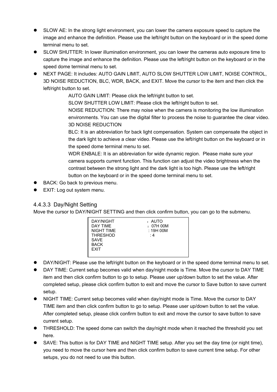 IC Realtime PTZ-2801WDR: High Speed PTZ Dome Camera with 28X Zoom User Manual | Page 24 / 40