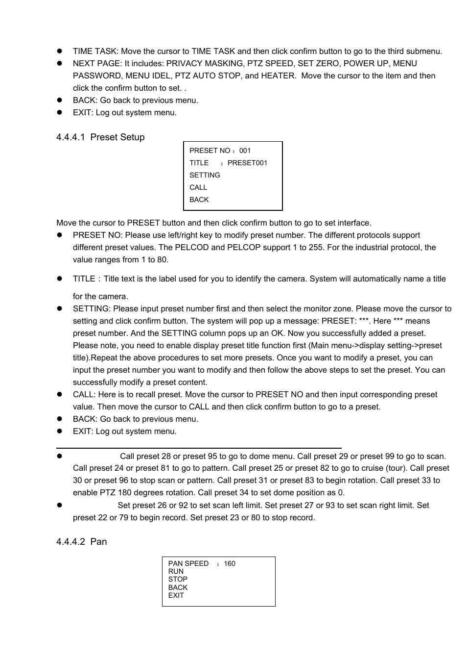 IC Realtime PTZ-2801WDR: High Speed PTZ Dome Camera with 28X Zoom User Manual | Page 27 / 40