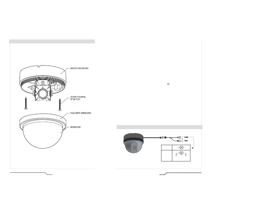 IC Realtime High Resolution Day/Night Color Dome Camera (ICR540IN) User Manual | Page 8 / 18