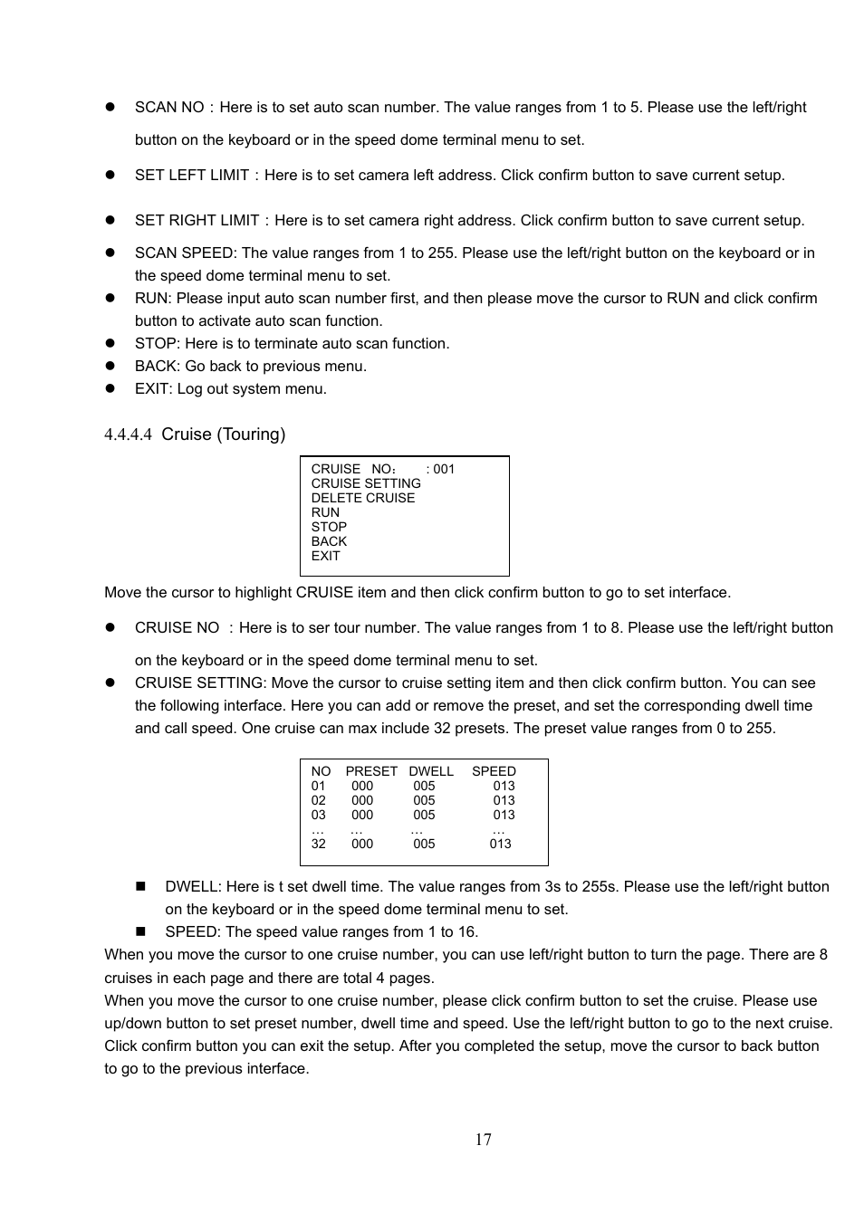 IC Realtime 540TVL 23x High Speed PTZ Camera with 250' IR User Manual | Page 24 / 34