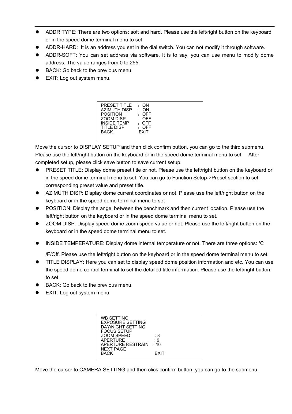 IC Realtime 23x Mini PTZ Dome Camera User Manual | Page 12 / 28