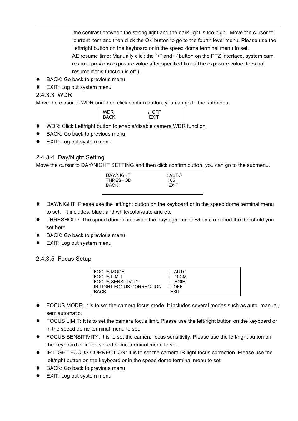 IC Realtime 23x Mini PTZ Dome Camera User Manual | Page 15 / 28