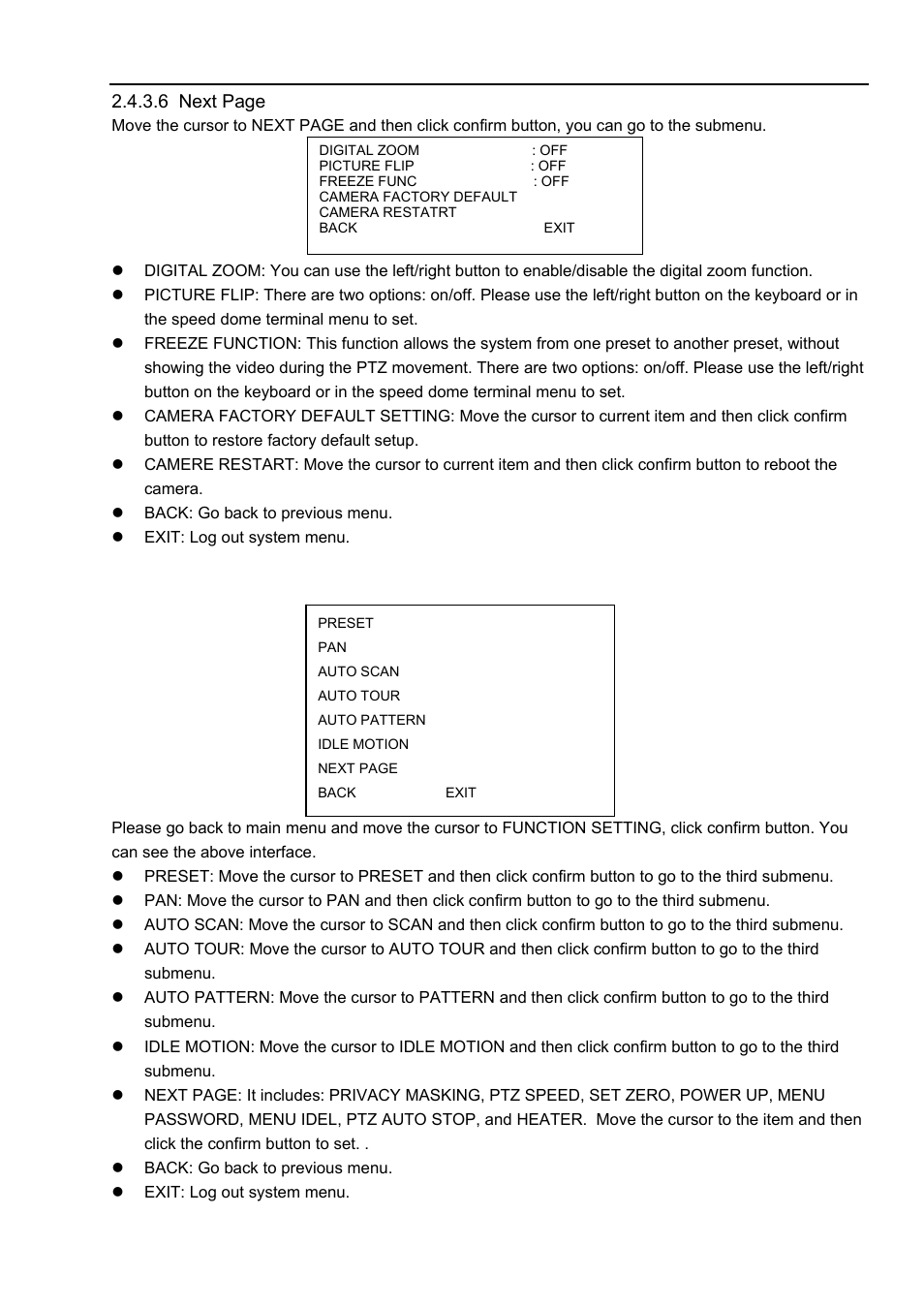 IC Realtime 23x Mini PTZ Dome Camera User Manual | Page 16 / 28