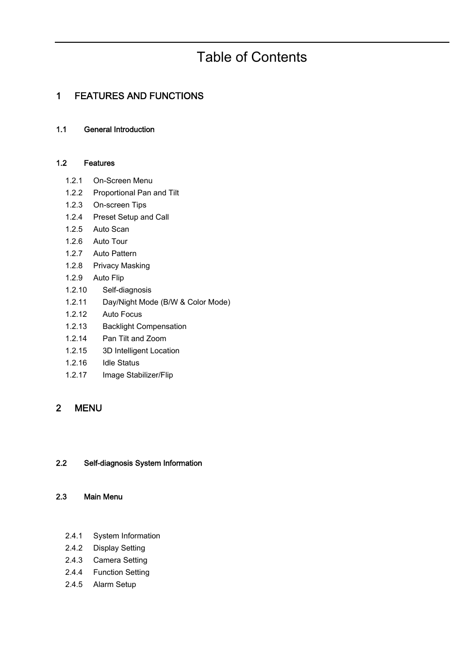 IC Realtime 23x Mini PTZ Dome Camera User Manual | Page 2 / 28