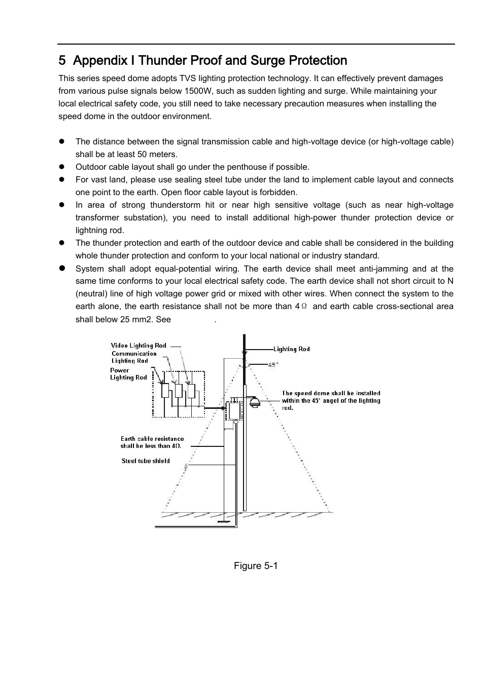 5 appendix Ⅰ thunder proof and surge protection | IC Realtime 23x Mini PTZ Dome Camera User Manual | Page 26 / 28