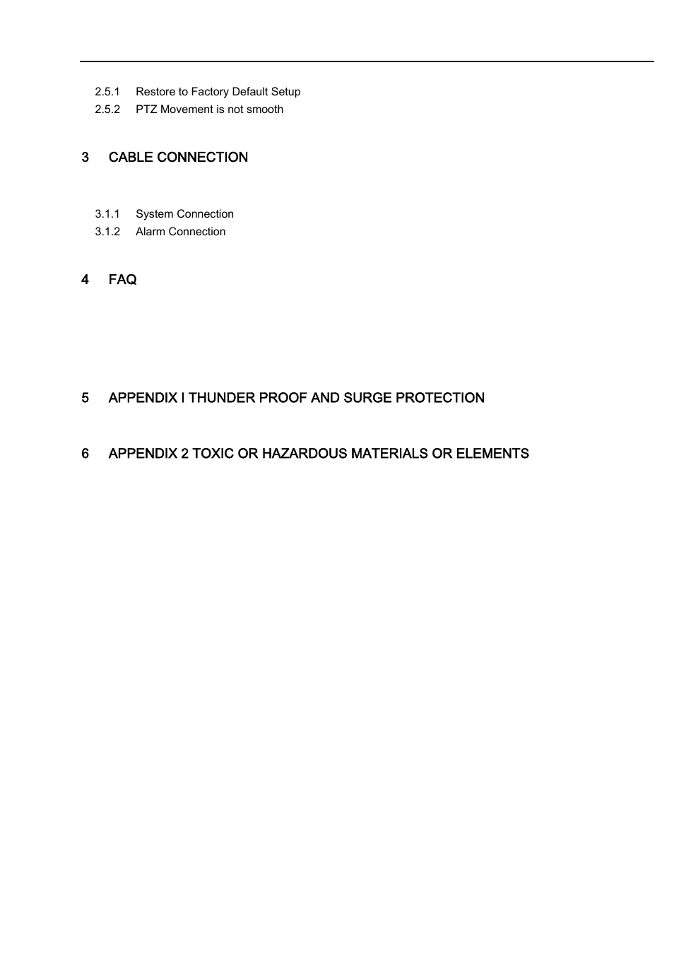 IC Realtime 23x Mini PTZ Dome Camera User Manual | Page 3 / 28