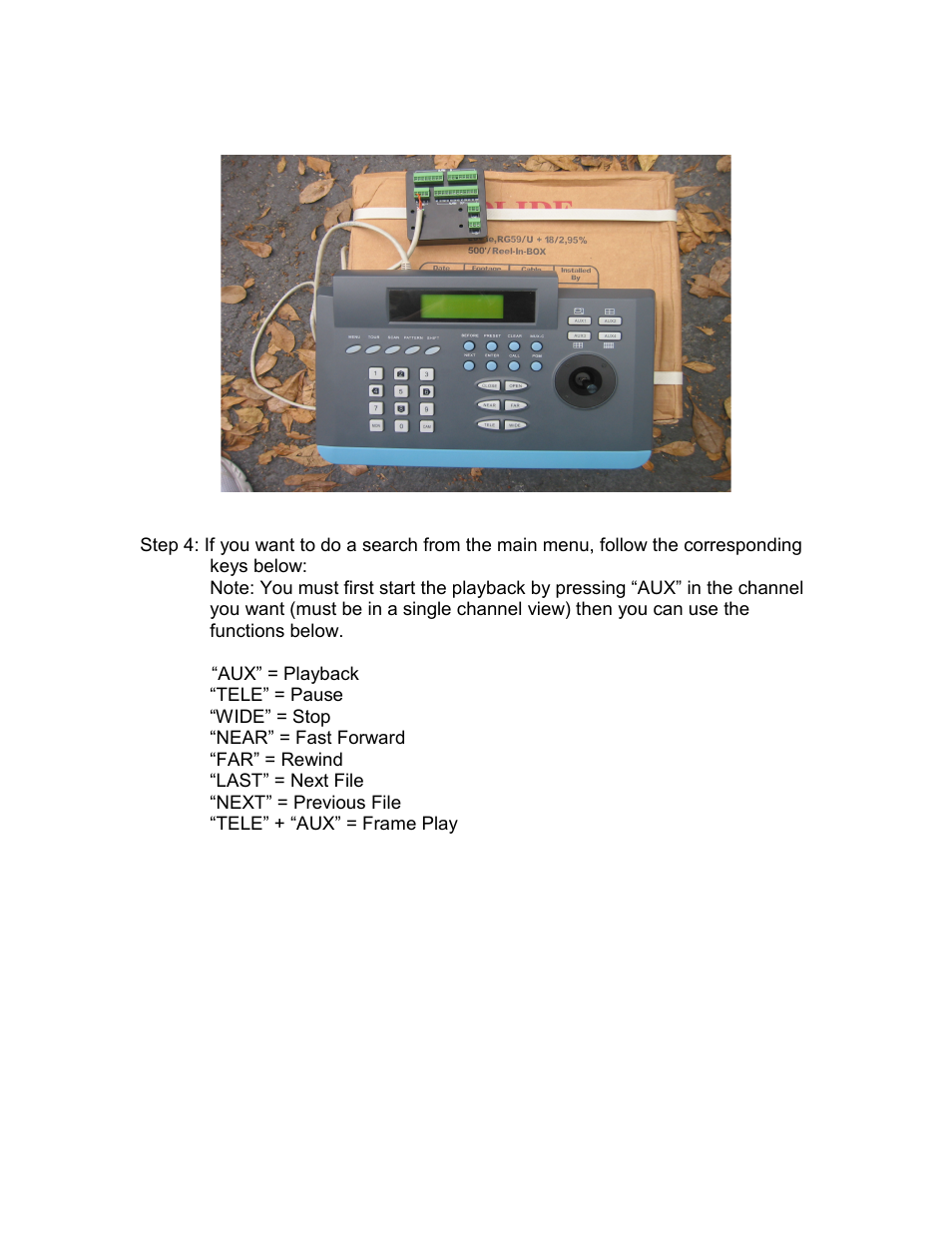 IC Realtime PTZ Controller for ICR101X User Manual | Page 2 / 2