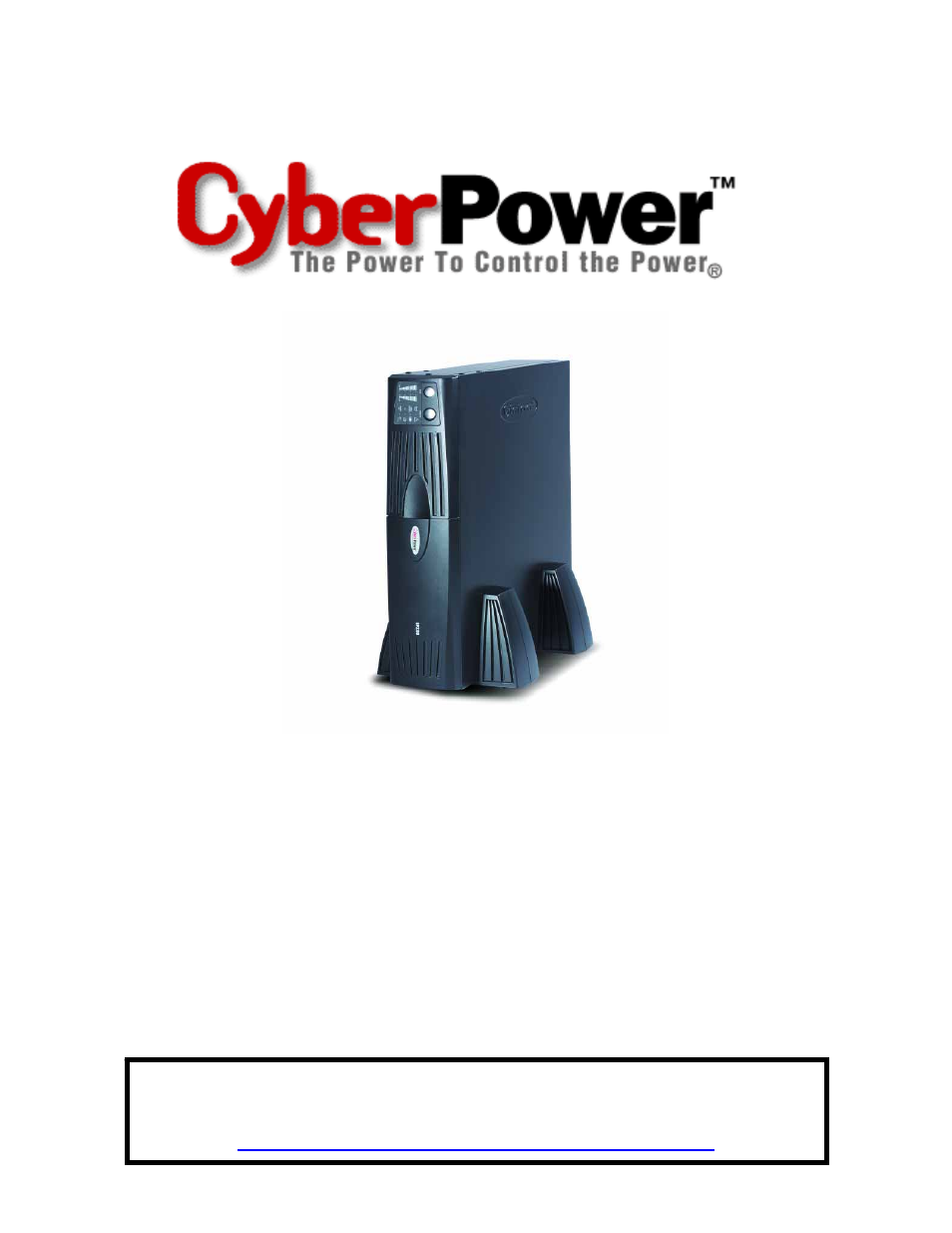 CyberPower Systems PR1500 User Manual | 18 pages
