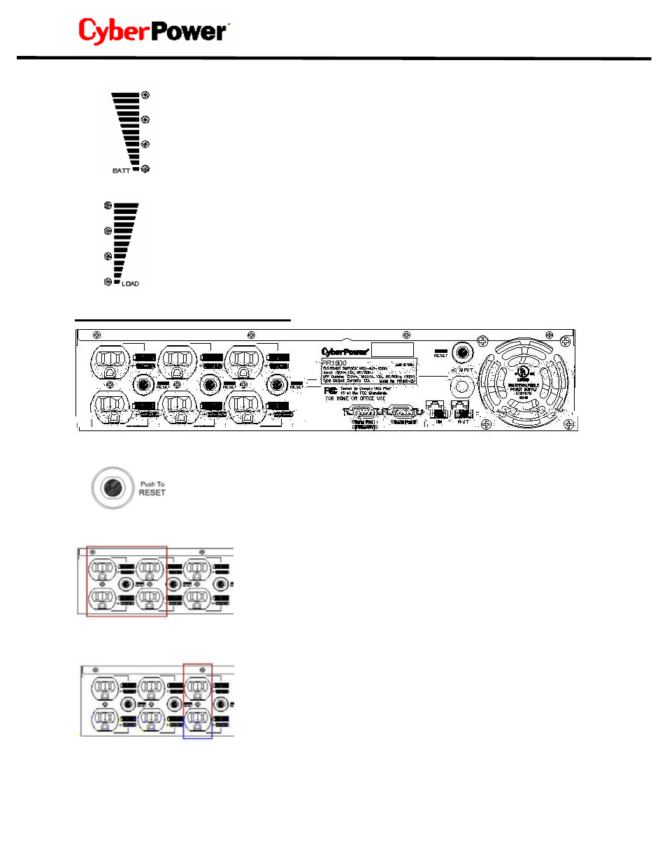 CyberPower Systems PR1500 User Manual | Page 6 / 18