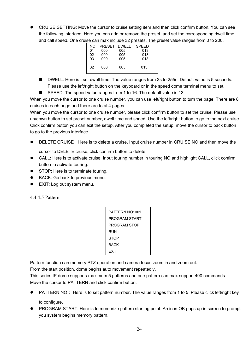 IC Realtime 600TVL / 650TVL 23X High Speed PTZ Camera with 250' IR User Manual | Page 31 / 41