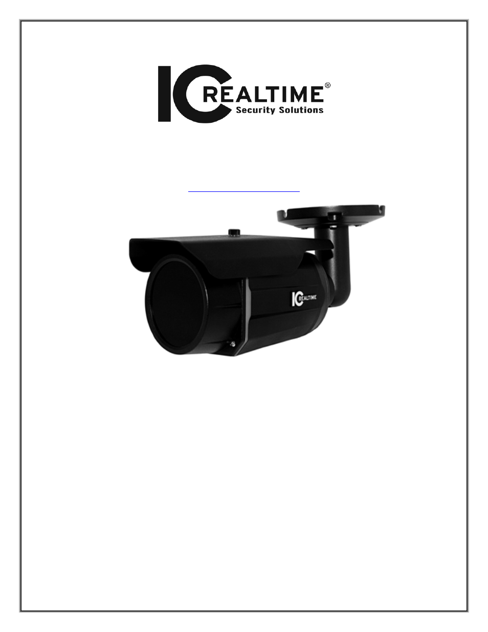 IC Realtime 600TVL License Plate Capture Camera (ELID1) User Manual | 10 pages