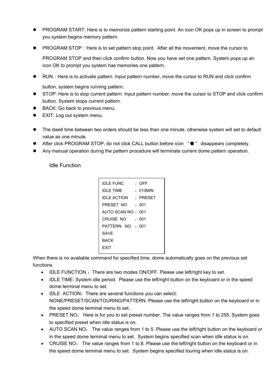 IC Realtime IP High Speed PTZ Dome Camera with 36X Zoom and WDR (ICIPZ3601WDR) User Manual | Page 28 / 33