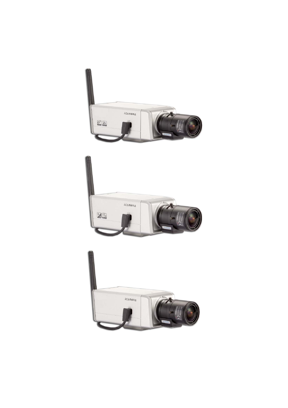 IC Realtime 540TVL Box Style IP Cameras (ICIPS565) User Manual | 42 pages