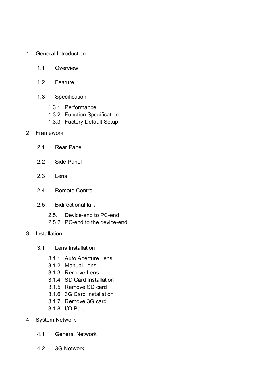 IC Realtime 540TVL Box Style IP Cameras (ICIPS565) User Manual | Page 4 / 42