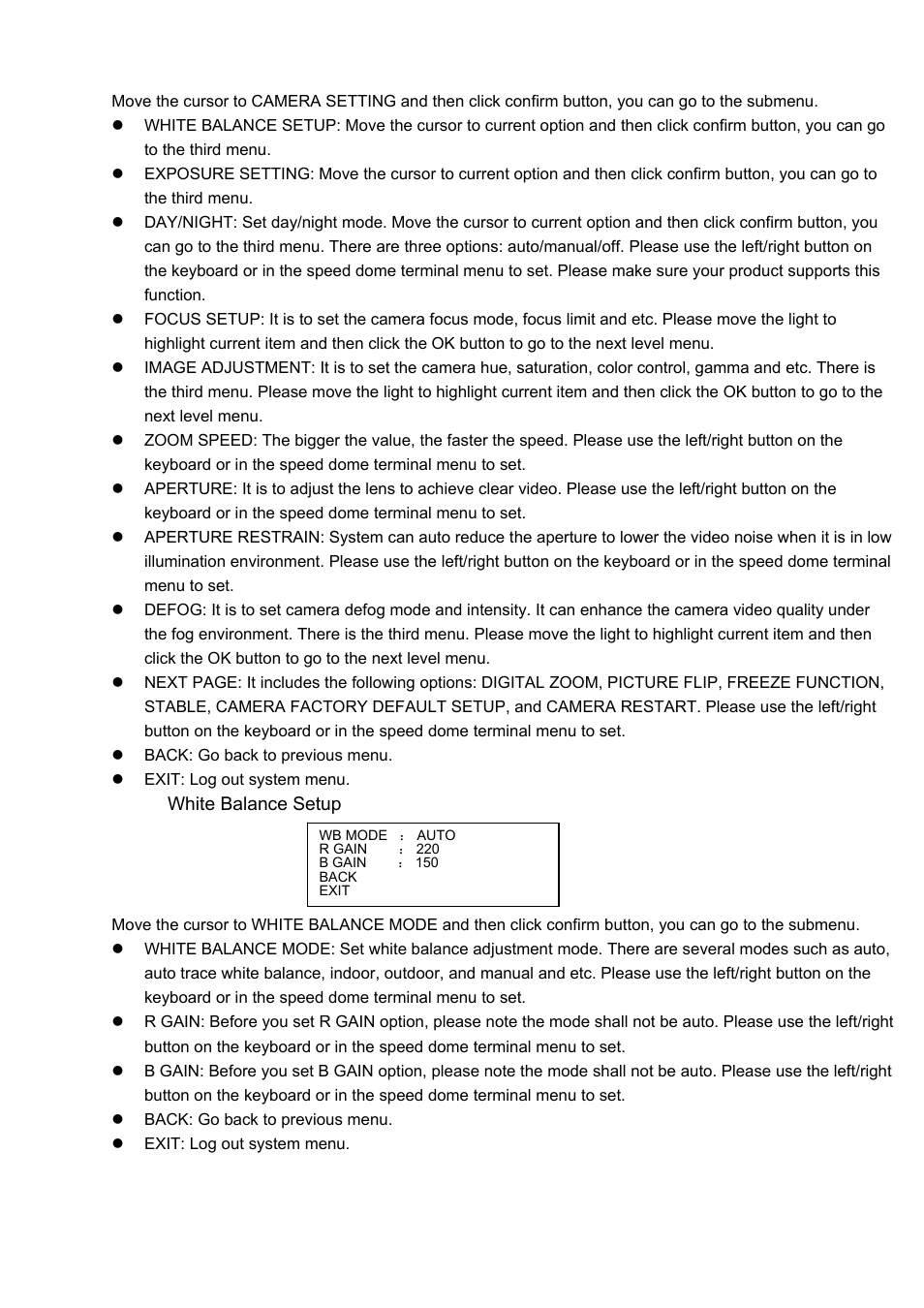 IC Realtime 1.3 Megapixel 18X PTZ Network Camera with Up-to 300 ft IR (ICIPMP1808IR) User Manual | Page 19 / 38