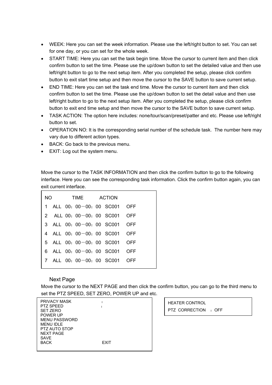 8 next page | IC Realtime 1.3 Megapixel 18X PTZ Network Camera with Up-to 300 ft IR (ICIPMP1808IR) User Manual | Page 29 / 38