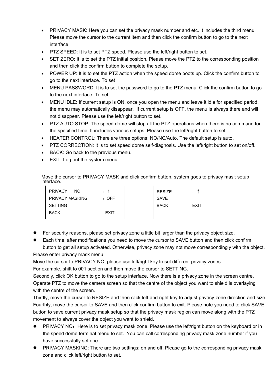 IC Realtime 1.3 Megapixel 18X PTZ Network Camera with Up-to 300 ft IR (ICIPMP1808IR) User Manual | Page 30 / 38