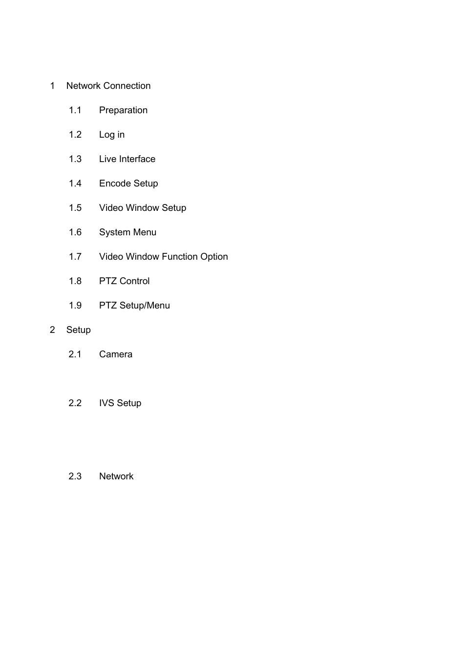 IC Realtime 2 Megapixel Full HD 20x Optical Network PTZ Camera IP66 300 ft IR (ICIP2001HDIR) User Manual | Page 2 / 63