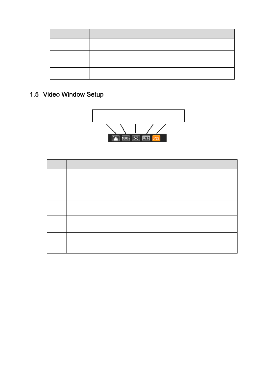 5 video window setup | IC Realtime 2 Megapixel Full HD 20x Optical Network PTZ Camera IP66 300 ft IR (ICIP2001HDIR) User Manual | Page 8 / 63