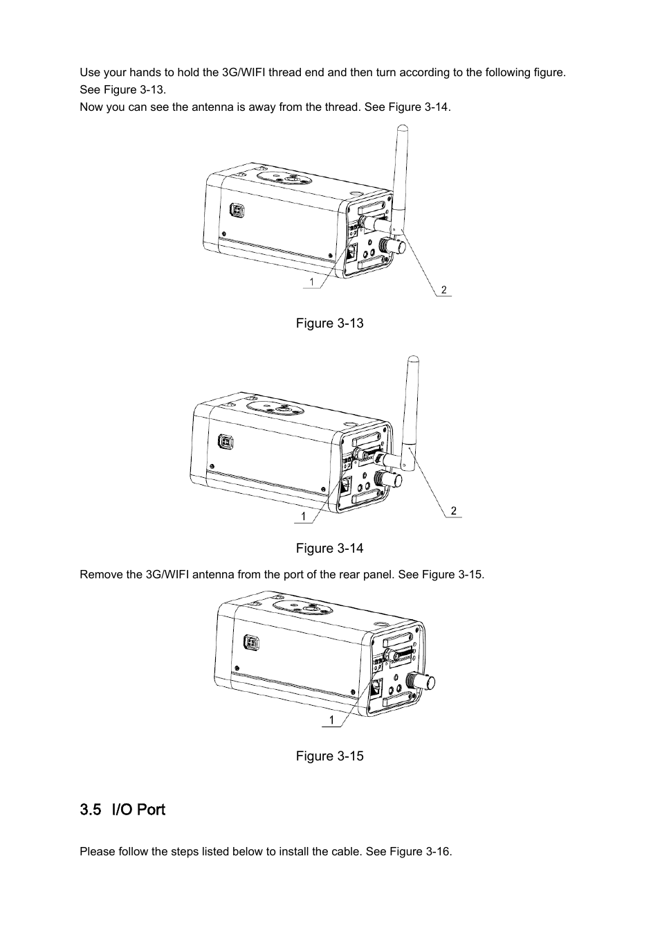 5 i/o port | IC Realtime 2 MegaPixel Full HD IP Box Camara (ICIPS2000) User Manual | Page 32 / 41