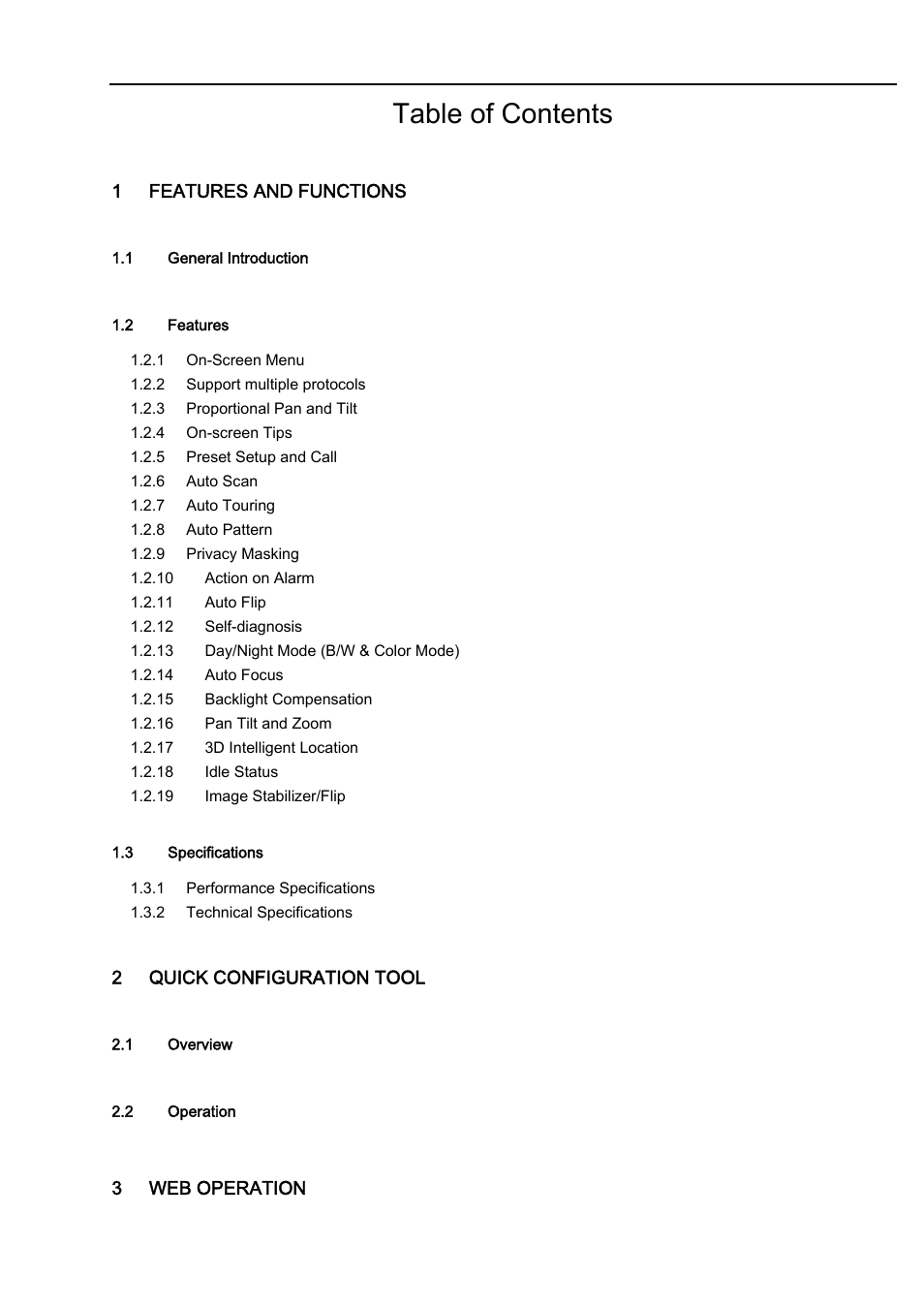 IC Realtime 2Mp Full HD 20x/30x Network PTZ Dome Camera (ICIP2001HD) User Manual | Page 2 / 39