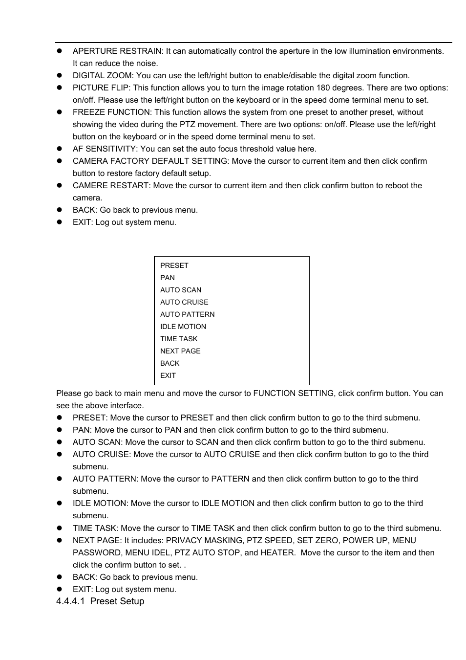 IC Realtime 2Mp Full HD 20x/30x Network PTZ Dome Camera (ICIP2001HD) User Manual | Page 25 / 39