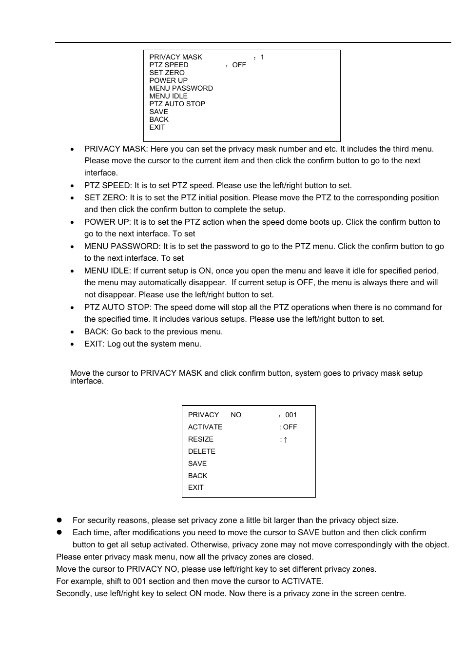 IC Realtime 2Mp Full HD 20x/30x Network PTZ Dome Camera (ICIP2001HD) User Manual | Page 31 / 39