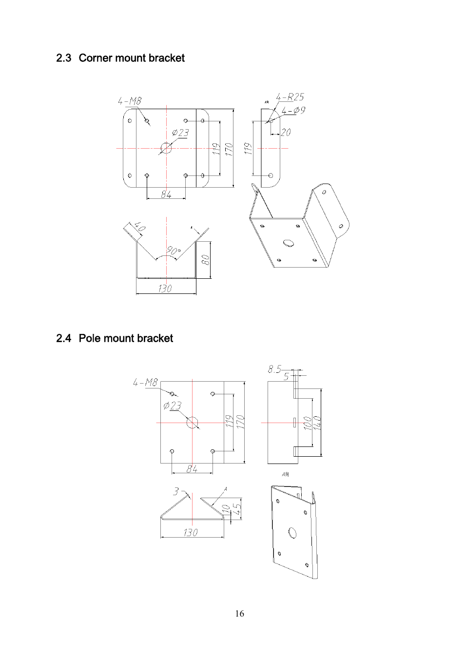IC Realtime 3Mp Full HD Network PTZ Dome Camera (ICIPP3020HD) User Manual | Page 16 / 29