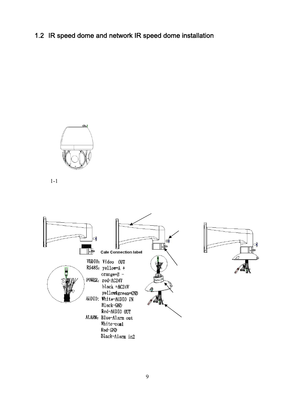 IC Realtime 3Mp Full HD Network PTZ Dome Camera (ICIPP3020HD) User Manual | Page 9 / 29