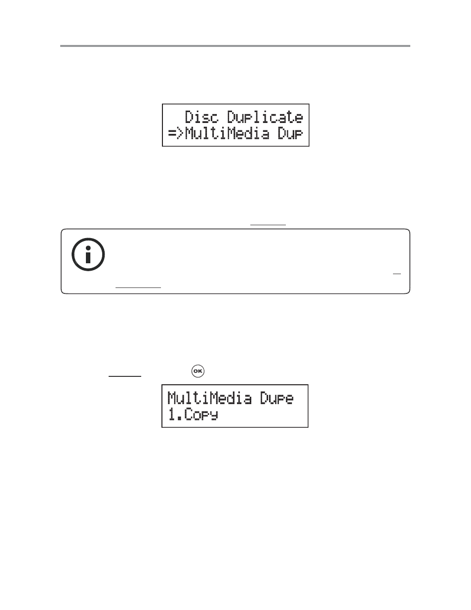 Ii. function introduction, Chapter 1. multimedia duplication, Copy | ILY All-in-One Duplicator User Manual | Page 10 / 43