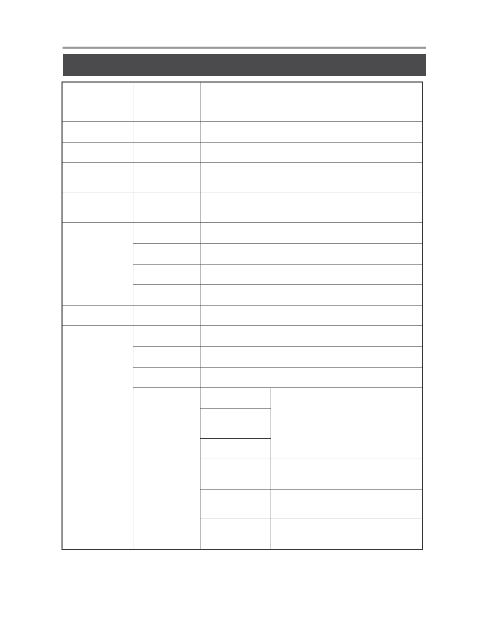 Ii. function introduction, Function table-multimedia duplication | ILY All-in-One Duplicator User Manual | Page 9 / 43