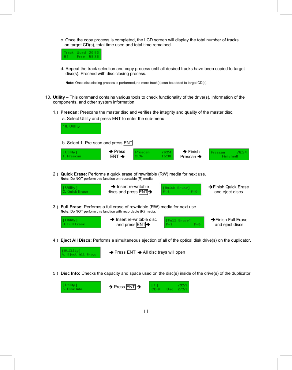 ILY SATA Blu-ray/DVD/CD Duplicator Controller User Manual | Page 13 / 22