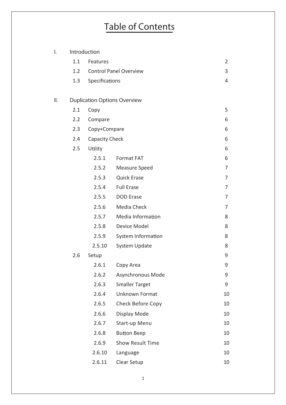 ILY Flash Duplicator USB/FlashMax/CF/SD/eUSB User Manual | Page 2 / 12