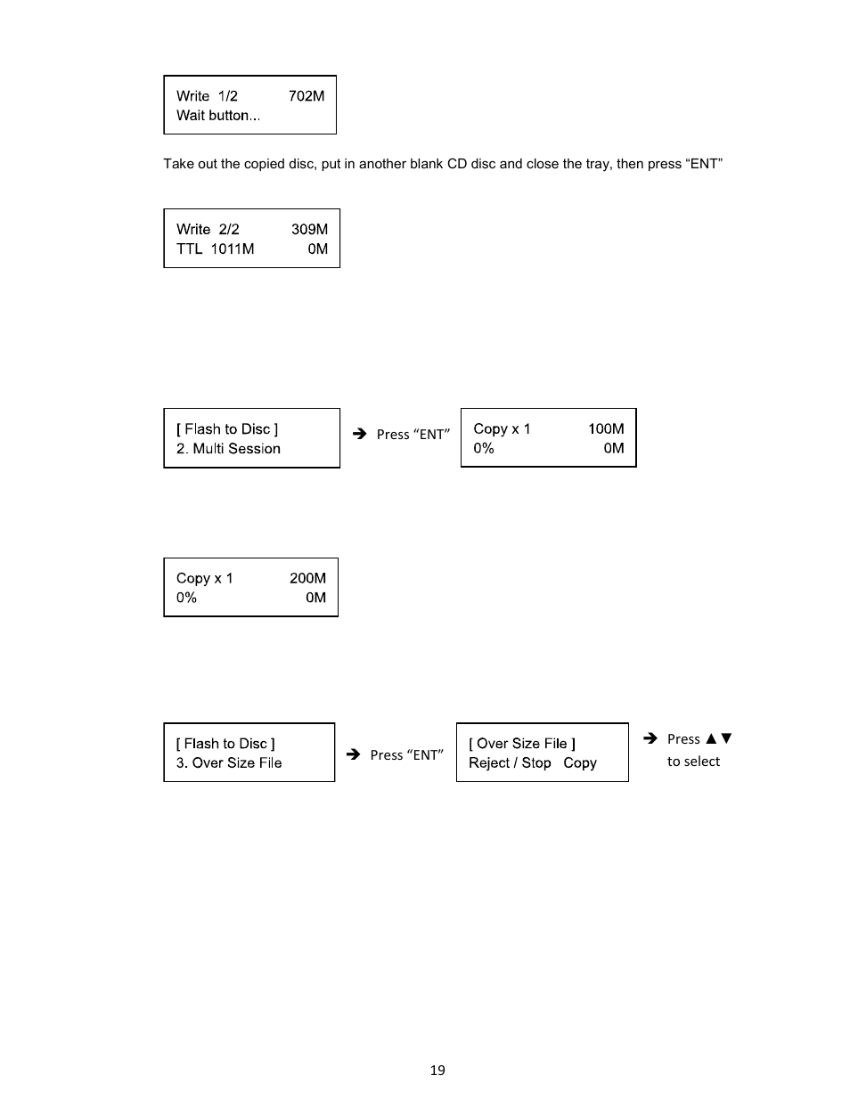 ILY DUO / DUO PLUS Blu-ray/DVD/CD Duplicator User Manual | Page 21 / 23