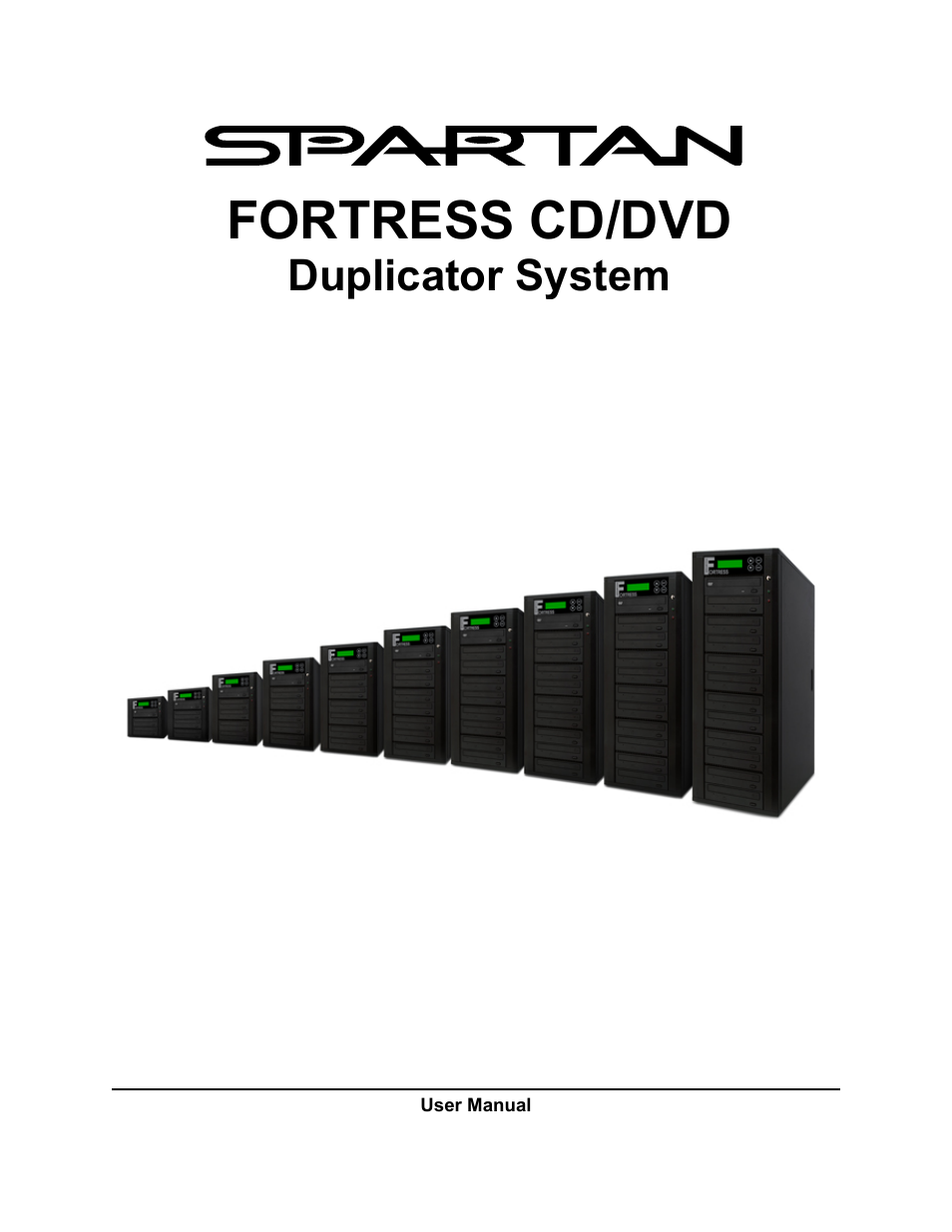 ILY FORTRESS CD/DVD Duplicator System User Manual | 22 pages