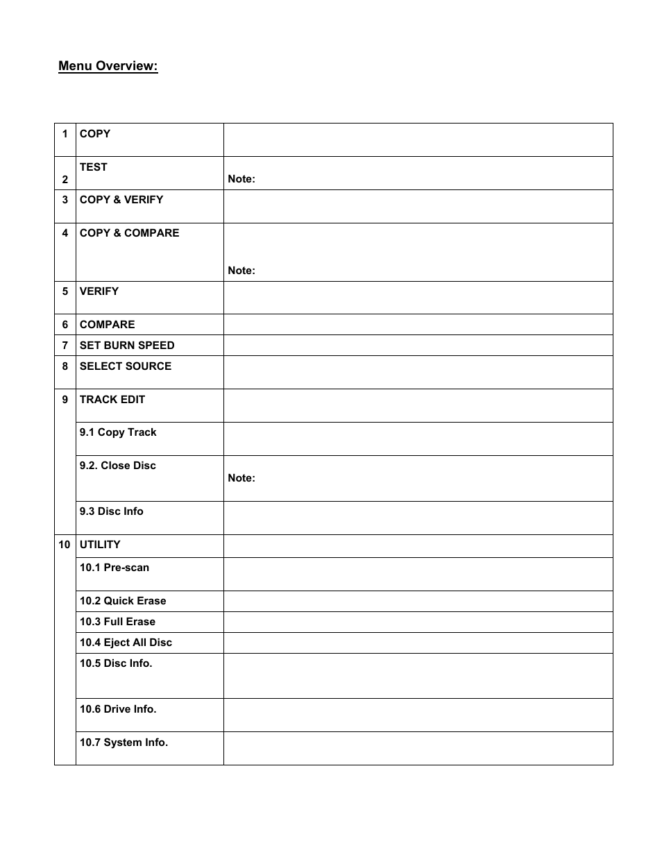 ILY FORTRESS CD/DVD Duplicator System User Manual | Page 4 / 22