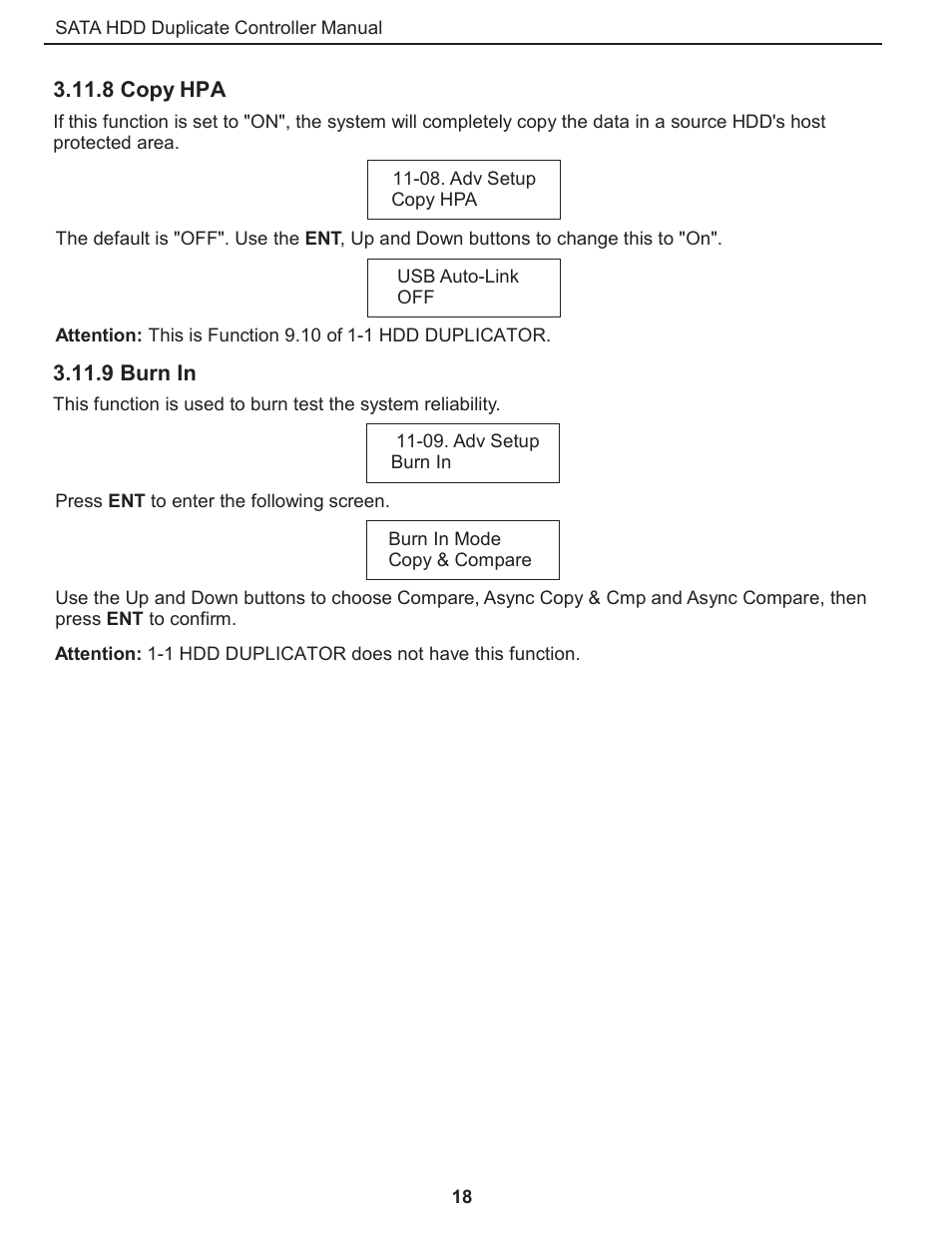 ILY CFast/HDD Duplicator User Manual | Page 19 / 22