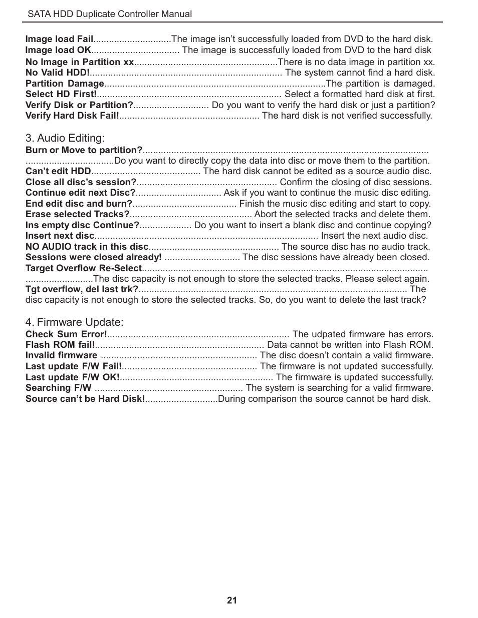 ILY CFast/HDD Duplicator User Manual | Page 22 / 22