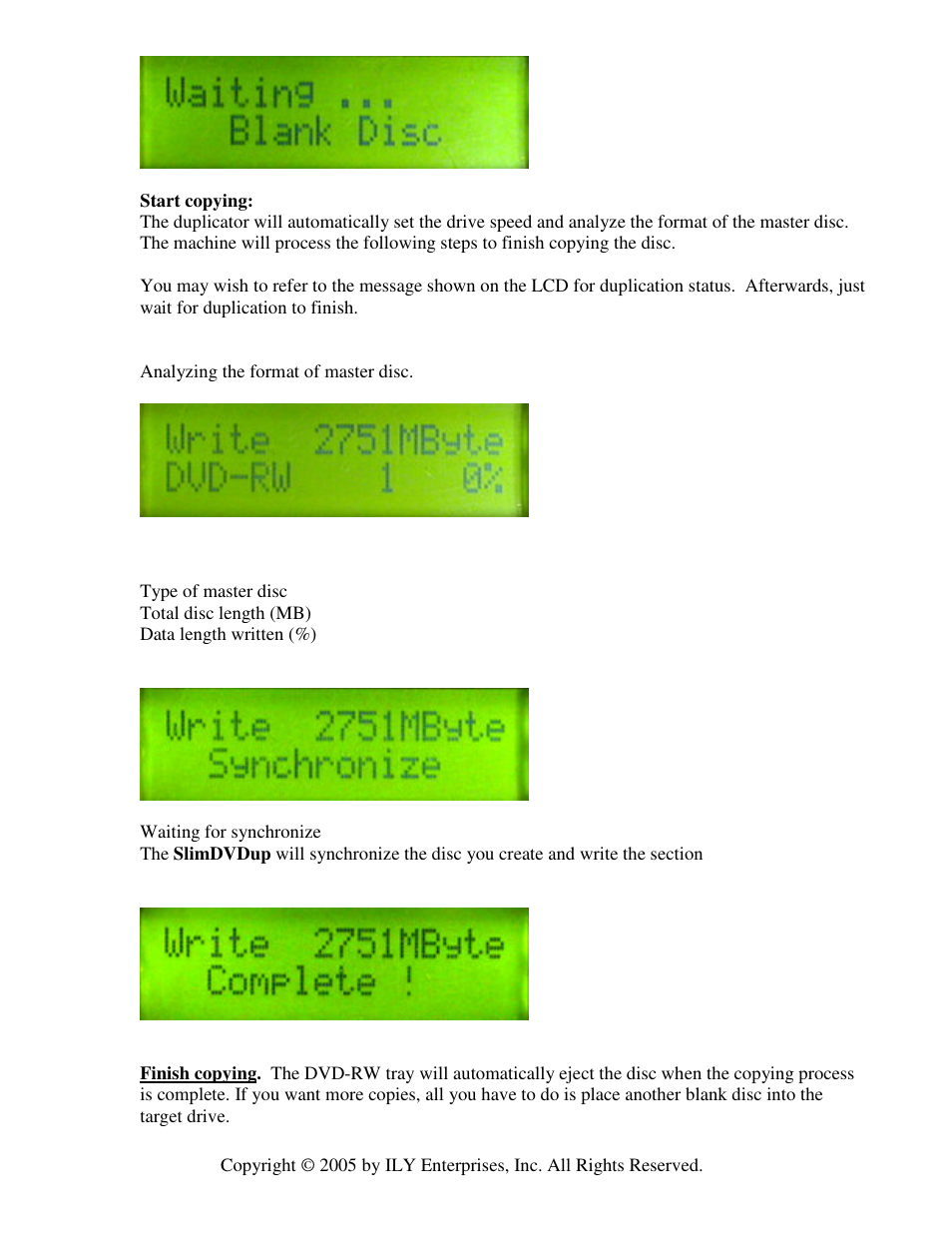 ILY SlimDVDup User Manual | Page 9 / 22
