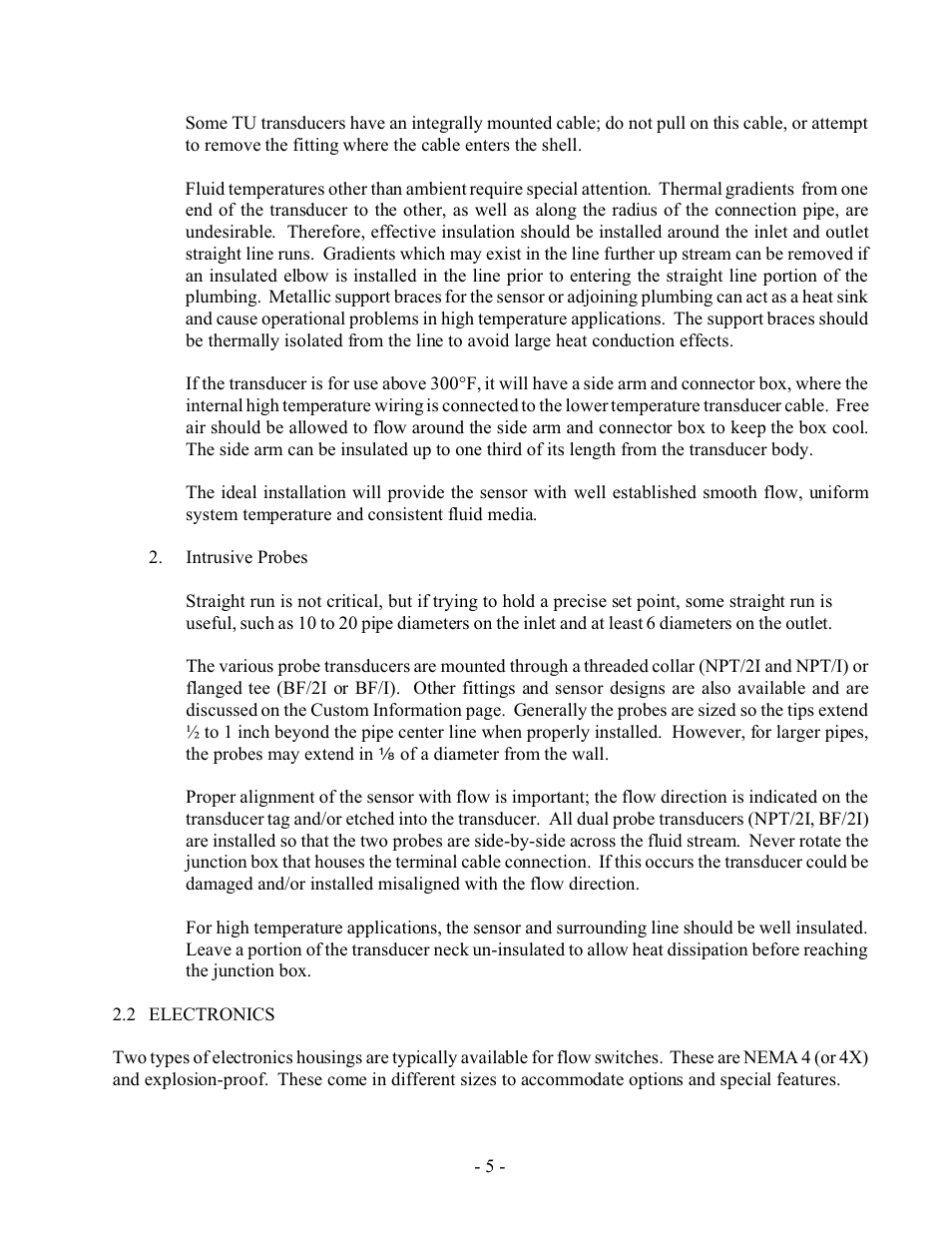 Intek 100FS User Manual | Page 7 / 17