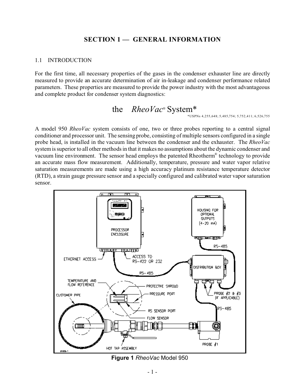 The rheovac, System | Intek RheoVac 950 User Manual | Page 3 / 34