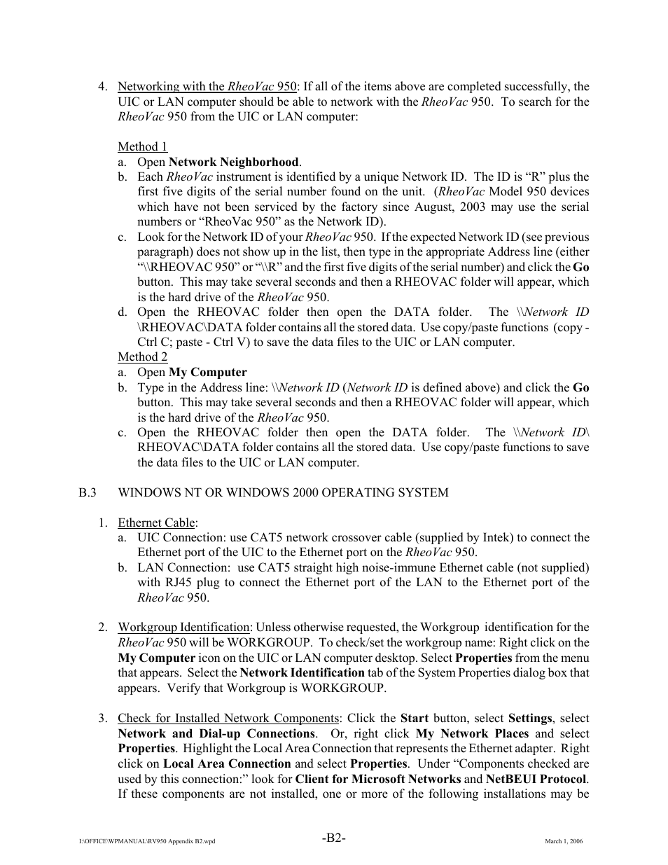 Intek RheoVac 950A User Manual | Page 35 / 49