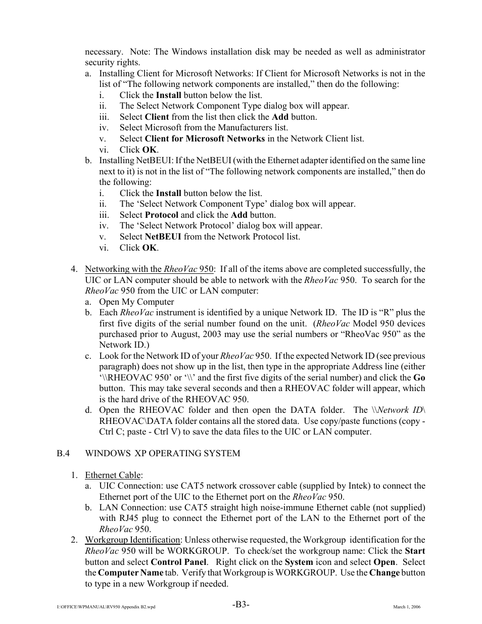 Intek RheoVac 950A User Manual | Page 36 / 49