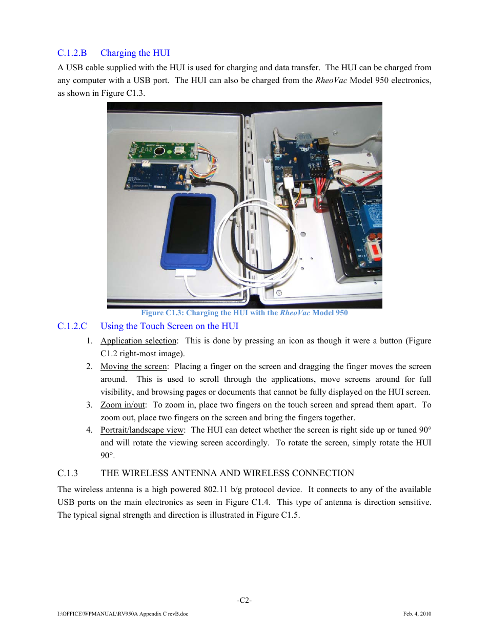 Intek RheoVac 950A User Manual | Page 39 / 49